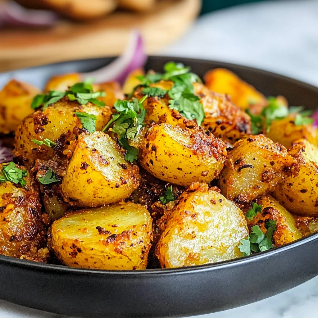 Bombay Potatoes (Spicy Indian Roast Potatoes)