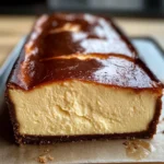 Burnt Basque Cheesecake in a Loaf Pan
