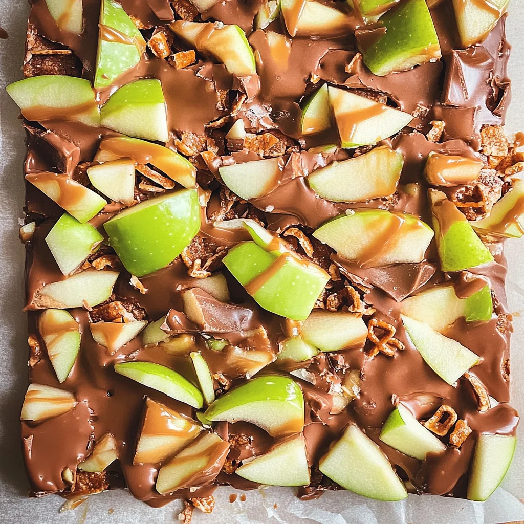 Caramel Apple Bark