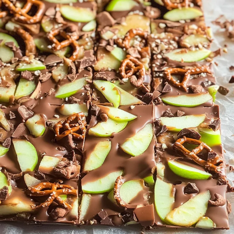Caramel Apple Bark