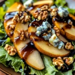 Caramelized Pear and Blue Cheese Salad: A Sweet and Savory Delight