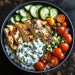 Chicken Tzatziki Bowls