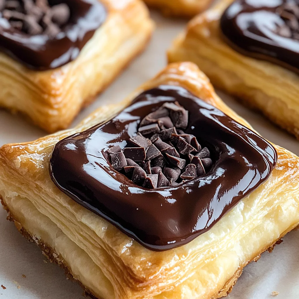 Chocolate Cream Cheese Danish
