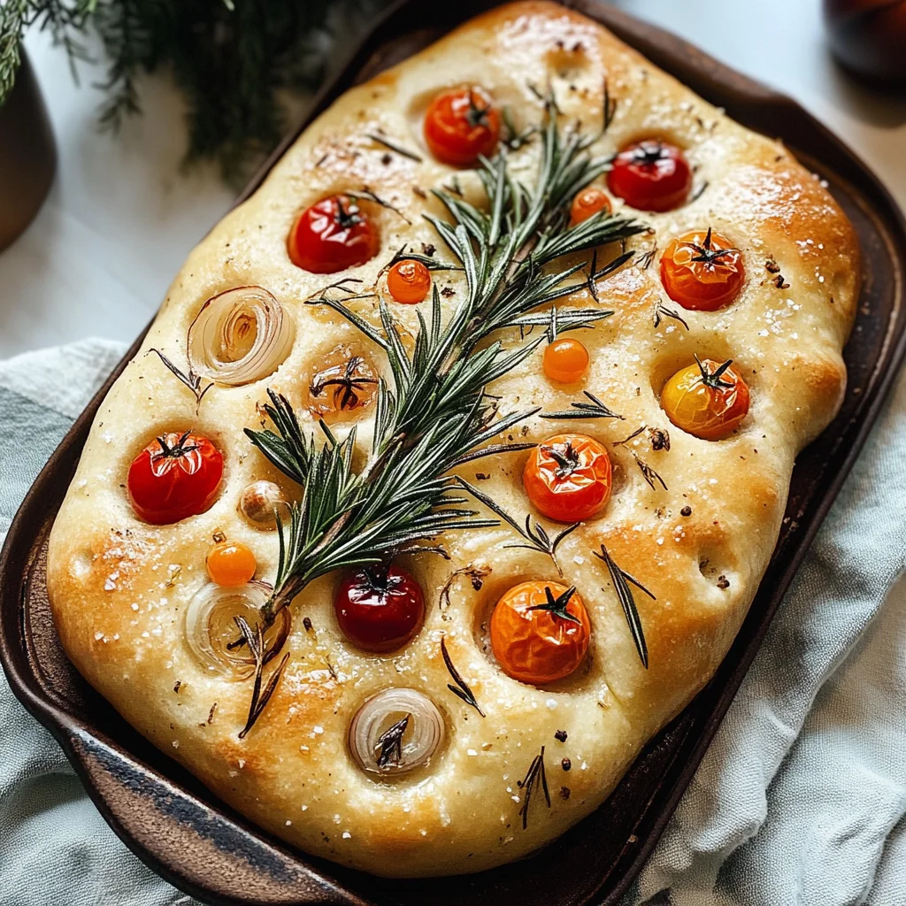 Christmas Tree Focaccia
