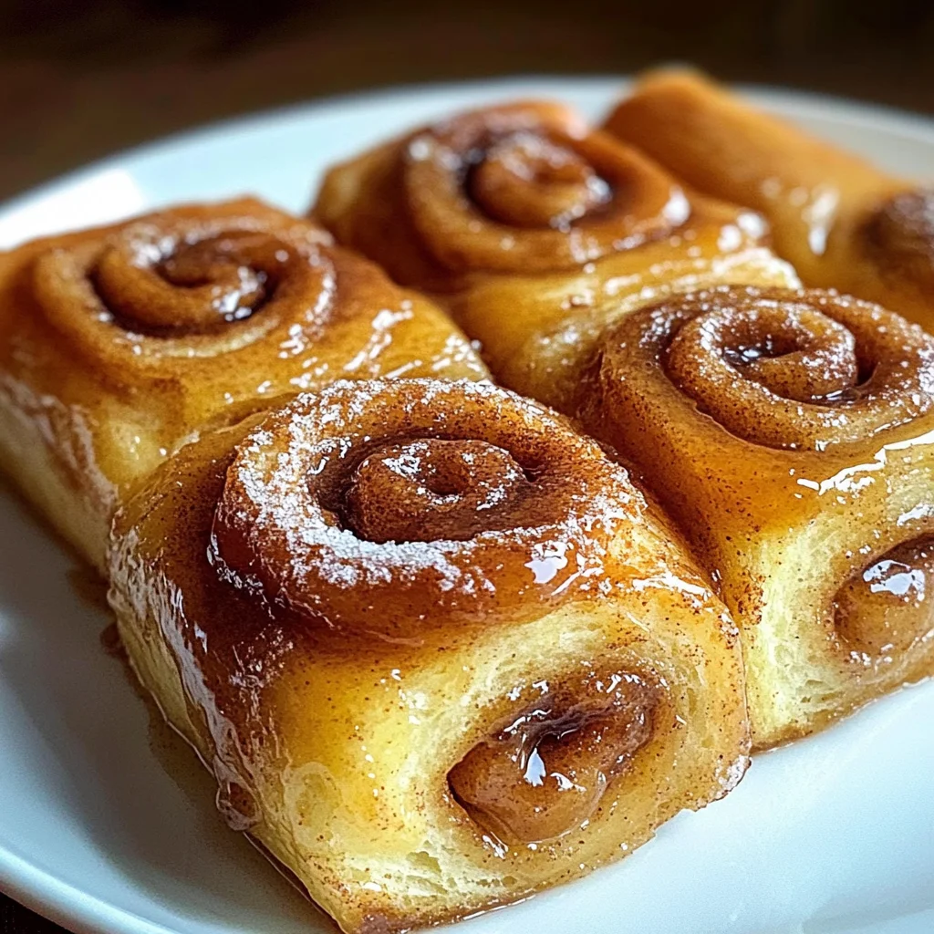 Cinnamon Roll French Toast Rolls