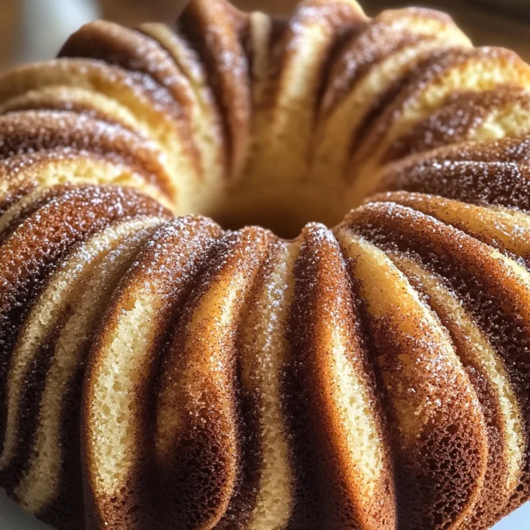Cinnamon Swirl Bundt Cake