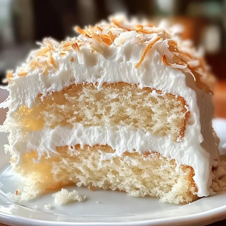 Coconut Cloud Cake Recipe