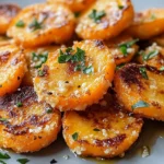 Crispy Smashed Carrots