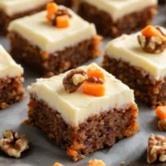 Decadent Carrot Cake Bars with Cream Cheese Frosting