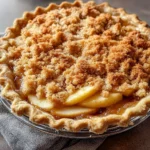 Dutch Apple Pie (with a Buttery Crumb Topping)