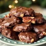Easy Christmas Pecan Turtles