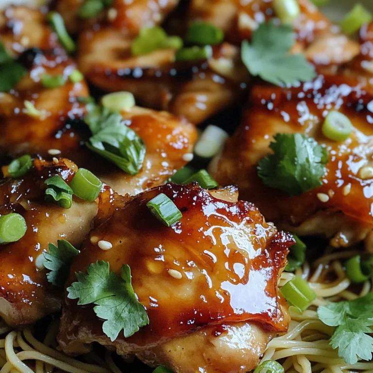 Garlic Miso Chicken
