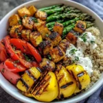 Grilled Veggie Bowl with Quinoa