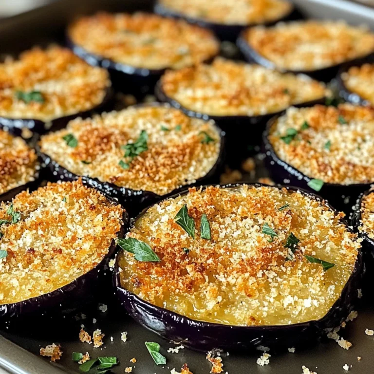 Impossibly Crispy Baked Eggplant