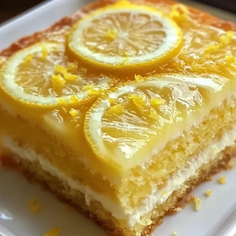 Lemon Cake to Die For