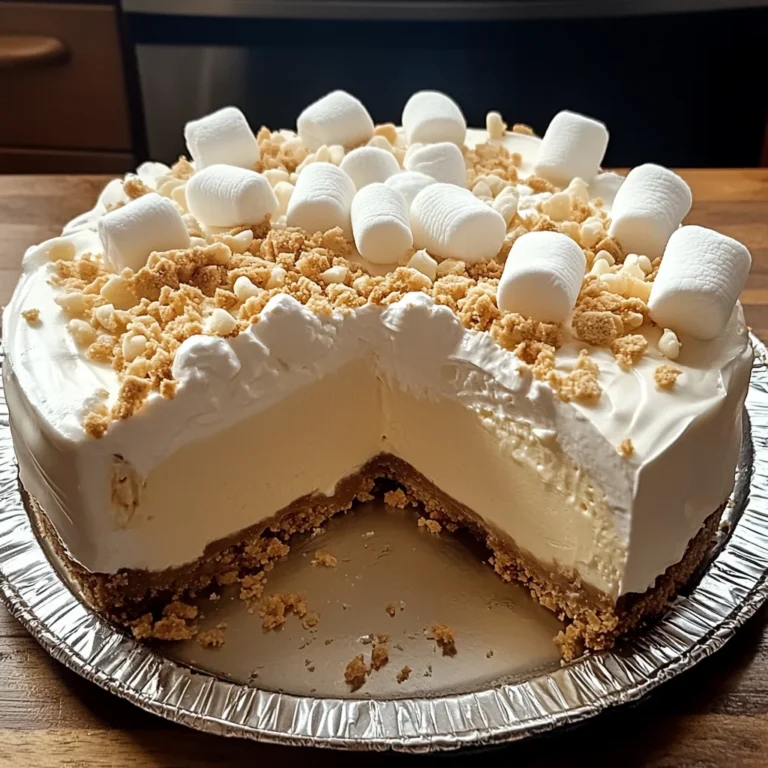 Marshmallow Whip Cheesecake