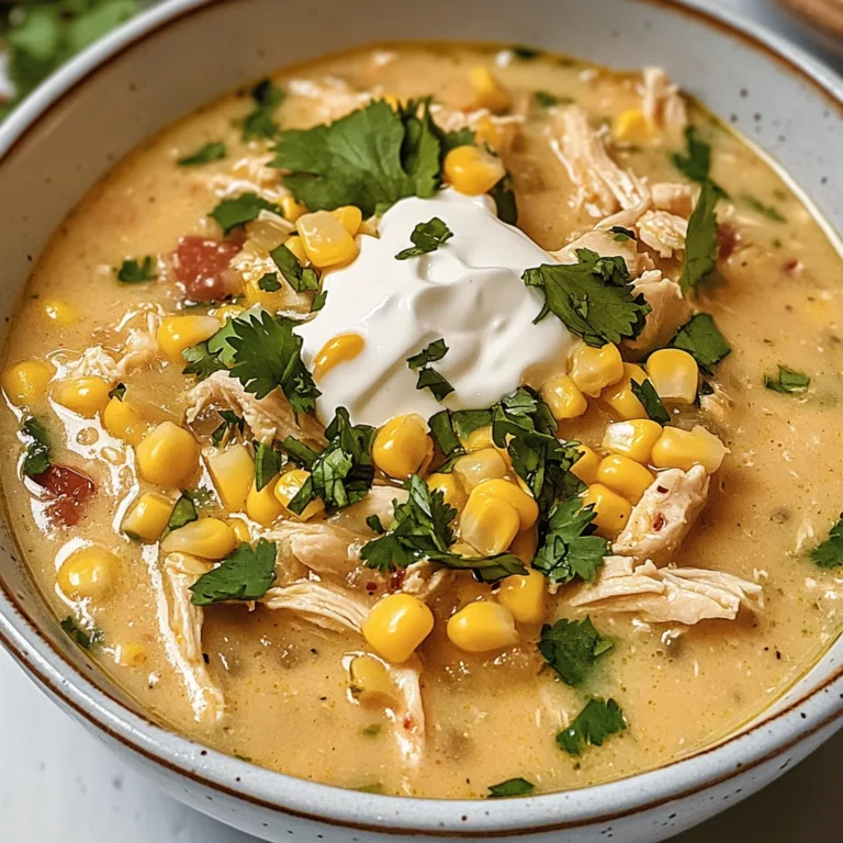 Mexican Street Corn White Chicken Chili Recipe