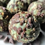 Mint Chocolate Chip Protein Balls