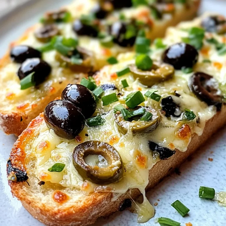 Olive Cheese Bread