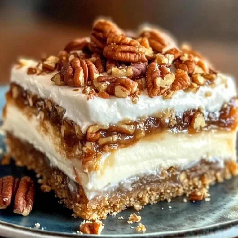 Pecan Pie Lasagna – A No-Bake Dream Dessert