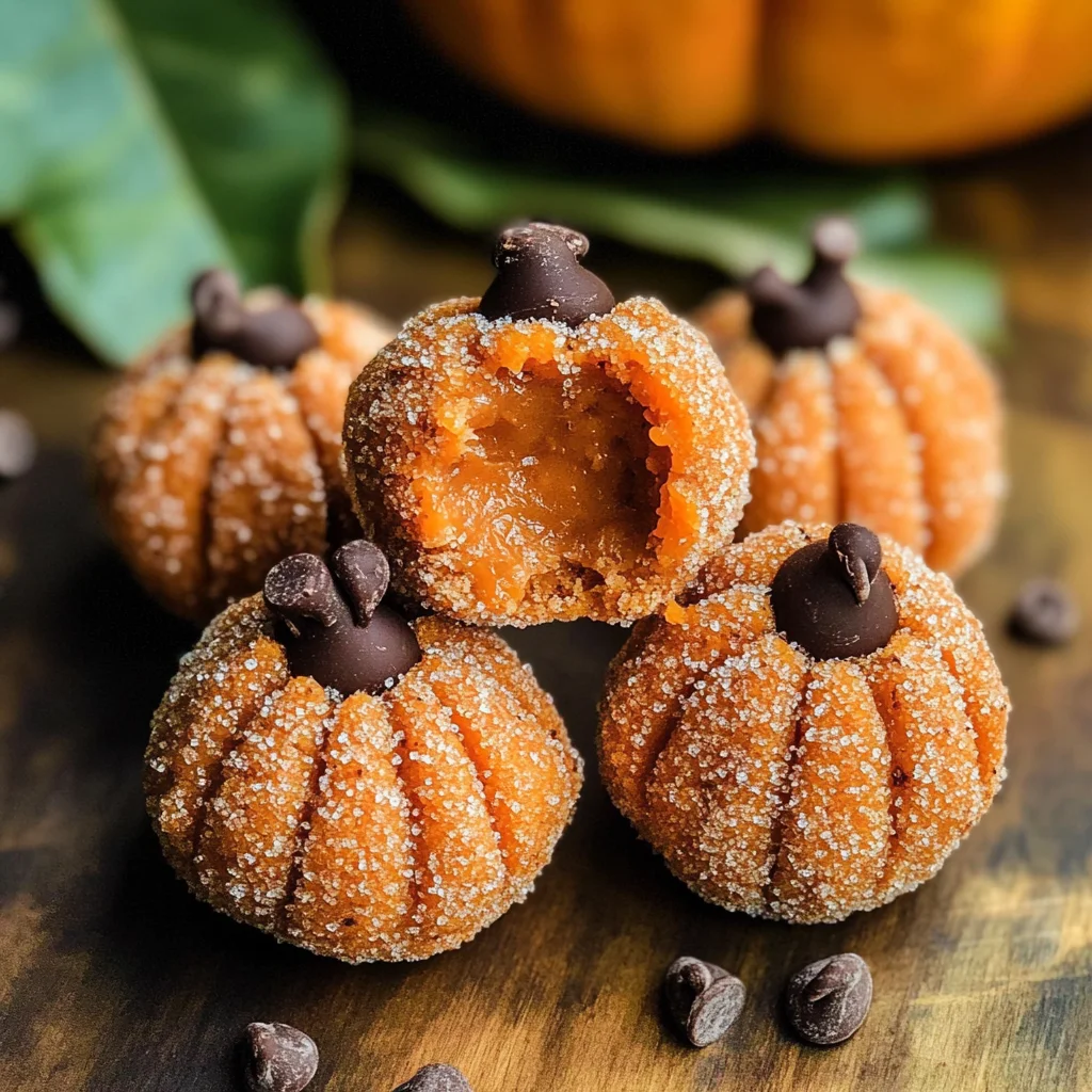 Pumpkin Cheesecake Truffles