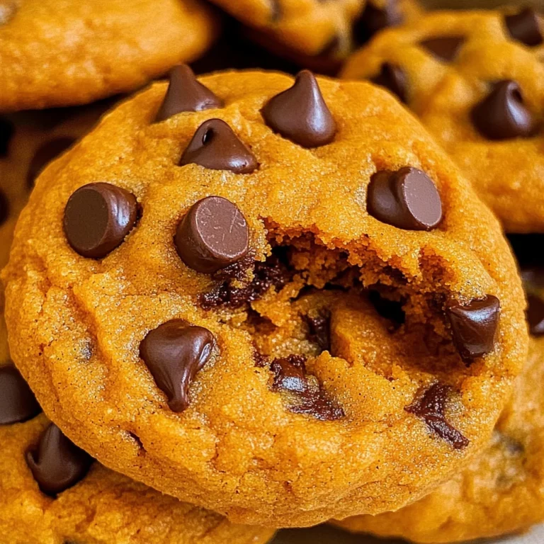 Pumpkin Chocolate Chip Cookies