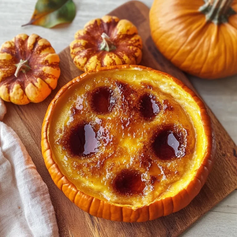 Pumpkin Spice Crème Brûlée