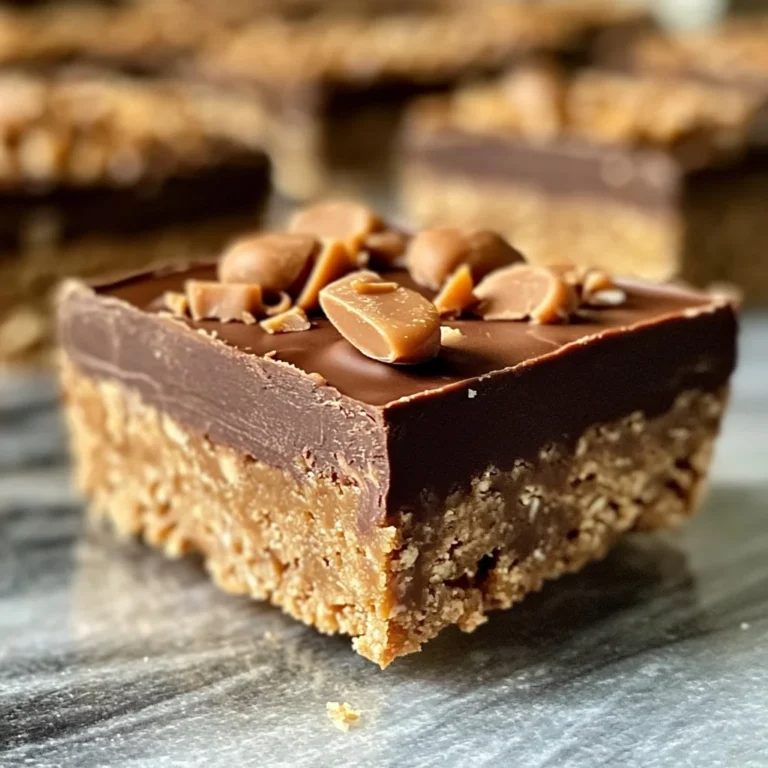 Reese’s Peanut Butter No-Bake Bars Recipe