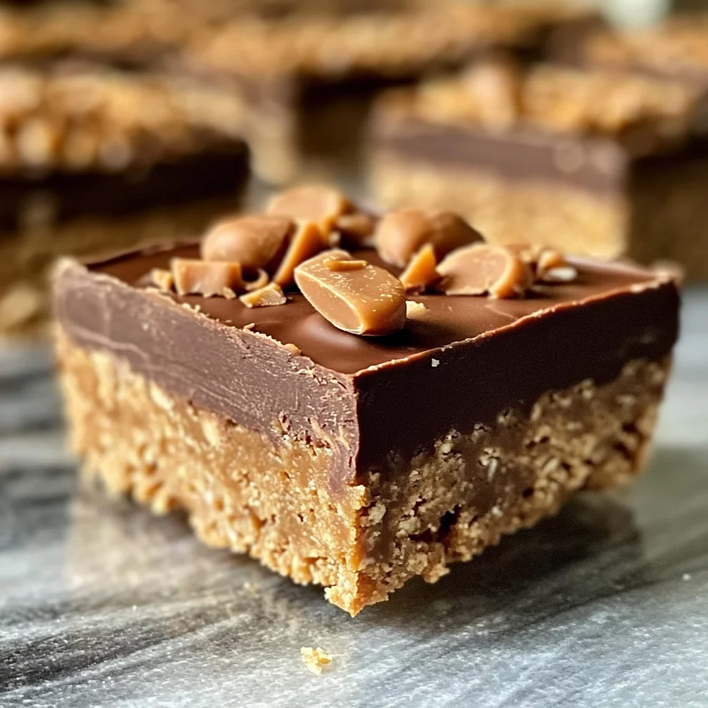 Reese’s Peanut Butter No-Bake Bars Recipe