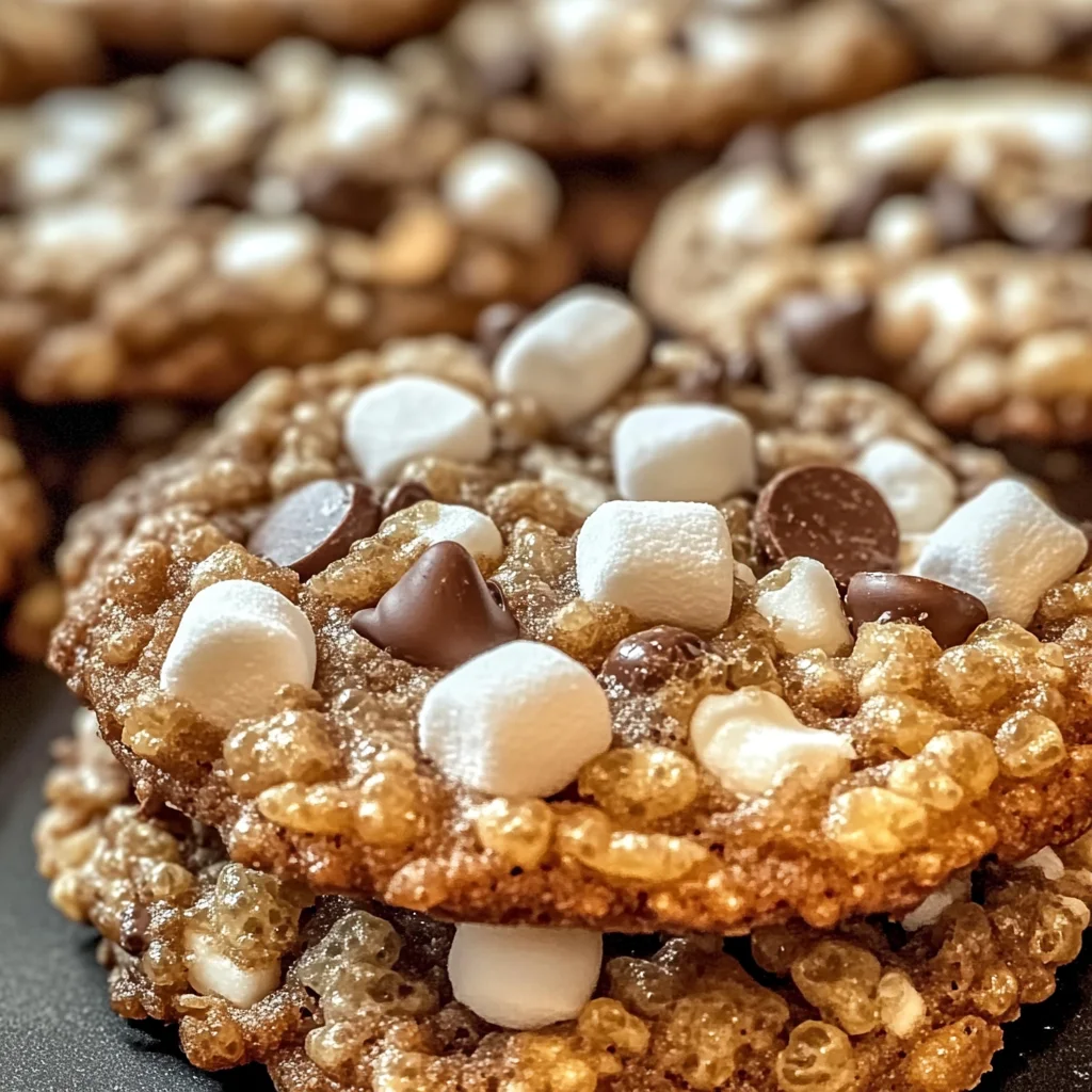 Rice Krispie Cookies with Chocolate Chips Recipe