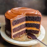 SALTED CARAMEL CHOCOLATE FUDGE CAKE RECIPE