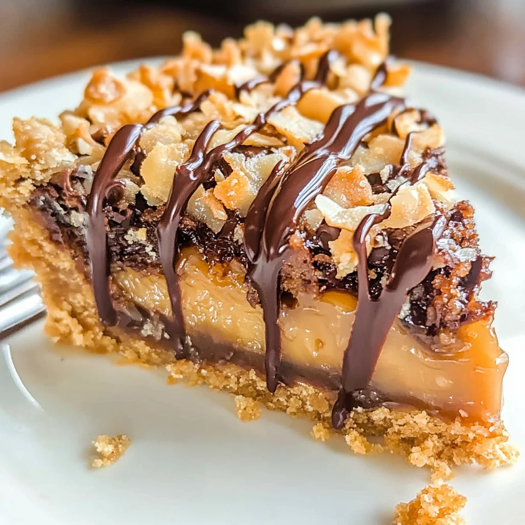 Samoas Cookie Pie