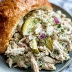 Savory Dill Pickle Chicken Salad