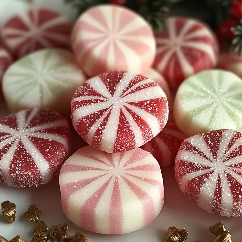 Soft Christmas Peppermints (Old-Fashioned Butter Mints)