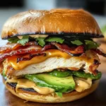 Spicy Grilled Chicken Avocado Sandwich