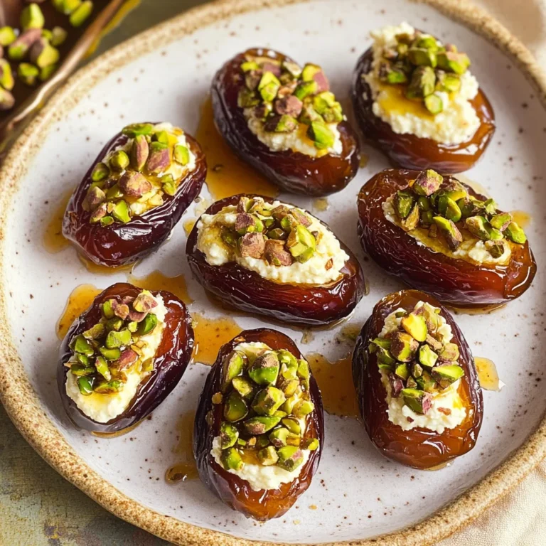 St. Patrick’s Day Treat: Honey Pistachio Ricotta Stuffed Dates
