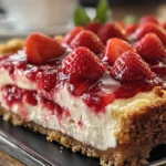 Strawberry Cheesecake Dump Cake Recipe