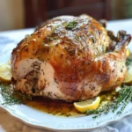 Super Juicy Turkey Baked In Cheesecloth and White Wine