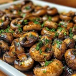 Balsamic Roasted Mushrooms
