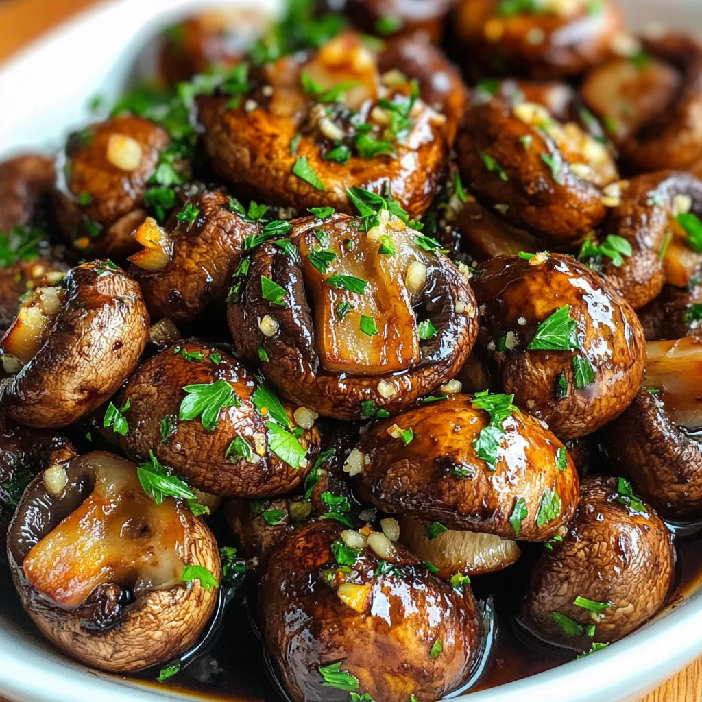 Balsamic Roasted Mushrooms