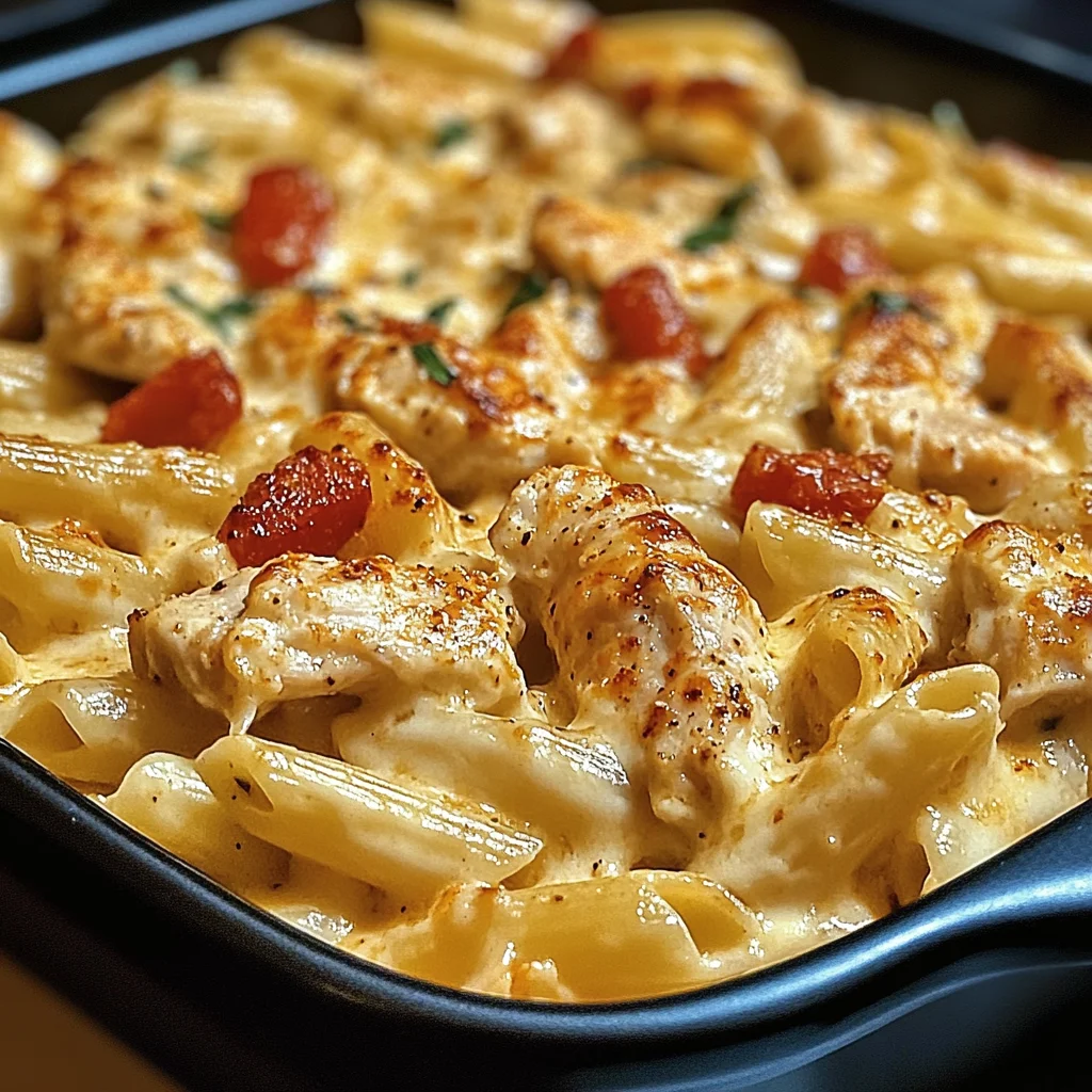 Cajun Cream Cheese Chicken Pasta Bake Recipe