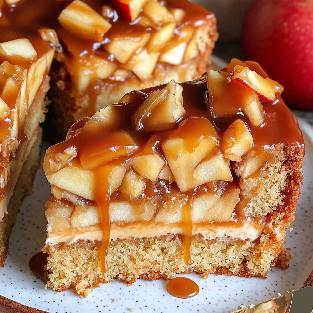 Caramel Apple Cake
