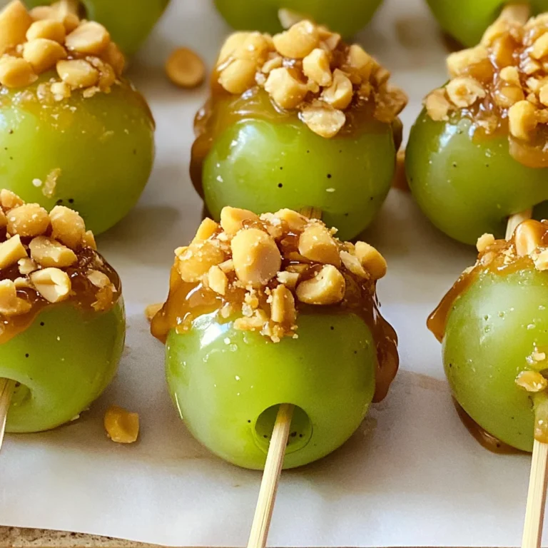 Caramel Apple Grapes