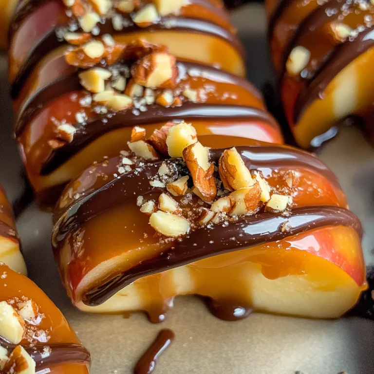 Caramel Apple Slices