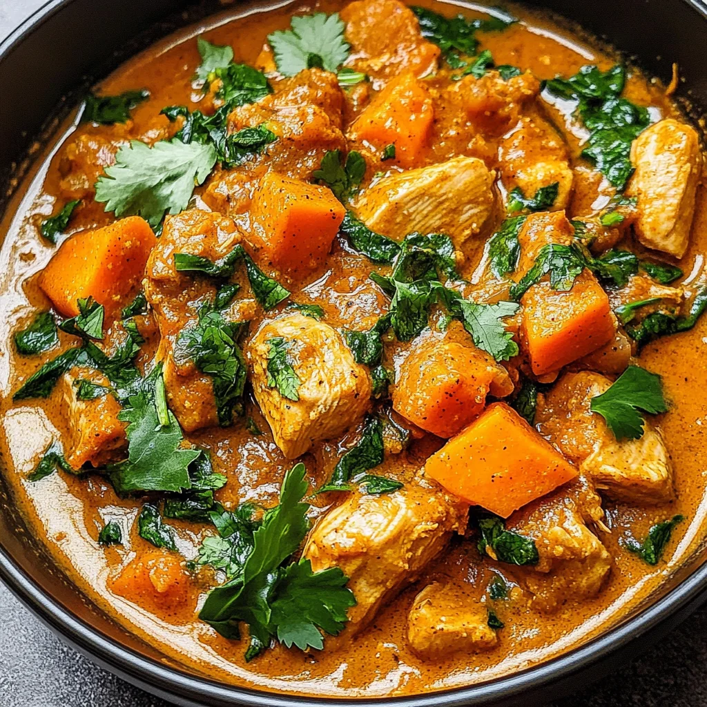 Chicken Sweet Potato Curry