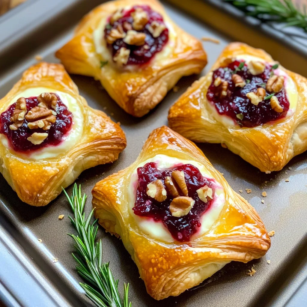Cranberry Brie Bites