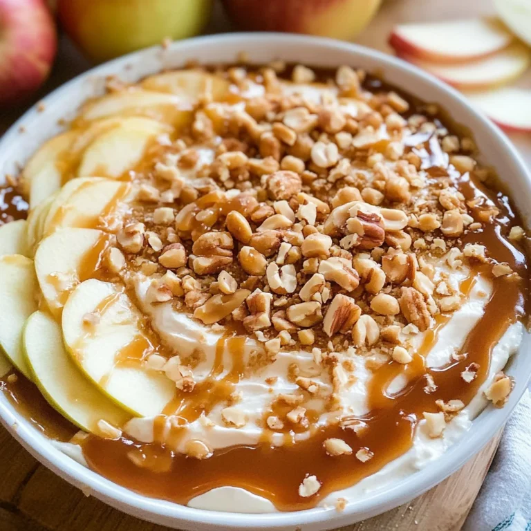 Cream Cheese Caramel Apple Dip