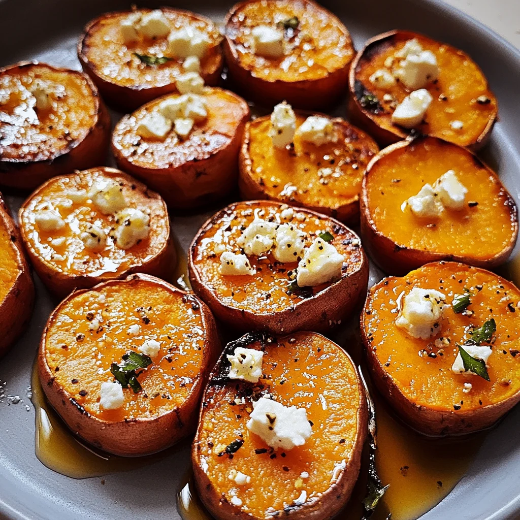 Delicious Honey Feta Sweet Potato Rounds Recipe for Any Meal