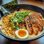 Fiery Chicken Ramen : Bold & Comforting