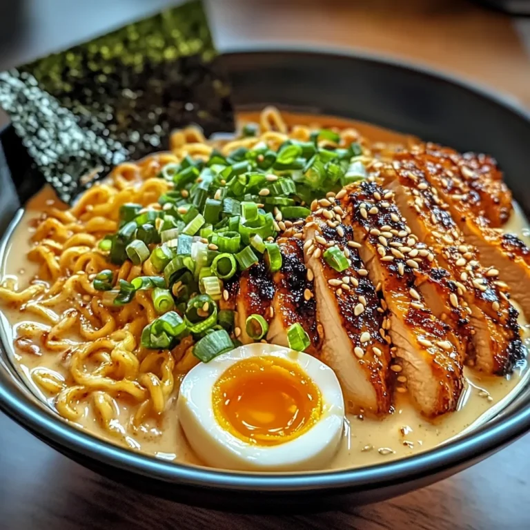 Fiery Chicken Ramen : Bold & Comforting